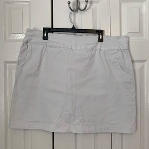 White Skort 20W with Spandex